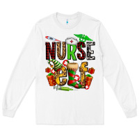 White nurse elf Long Sleeve Tee - AdoDesignShop