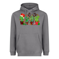 Storm christmas cactus Heavyweight Hoodie - MaliasSmallBusiness