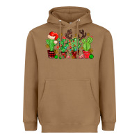 Toasted Coconut christmas cactus Heavyweight Hoodie - MaliasSmallBusiness