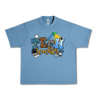 Pebble Blue tech teacher Urban Heavy Tee - AdoDesignShop