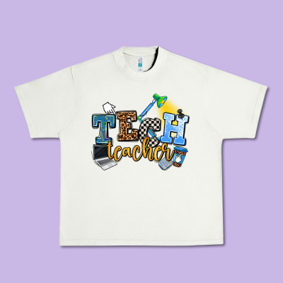 Tech Teacher Urban Heavy Tee Designed By Adodesignshop
