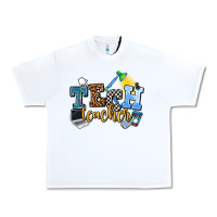 White tech teacher Urban Heavy Tee - AdoDesignShop