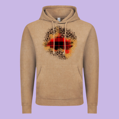 Christmas Patch Vintage Hoodie Designed By Jahusdesignshop
