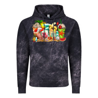 Cloud Black summer vibes coffee cups Vintage Hoodie - Zillion Design Studio