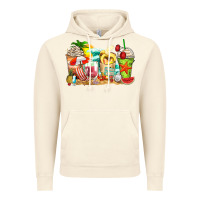 Vintage Artic summer vibes coffee cups Vintage Hoodie - Zillion Design Studio