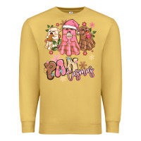Antique Gold pantasmas christmas mexican conchas ghosts Premium Sweatshirt - MaliasSmallBusiness