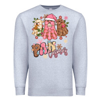 Heather Grey pantasmas christmas mexican conchas ghosts Premium Sweatshirt - MaliasSmallBusiness