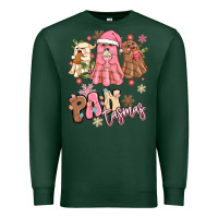 Sports Green pantasmas christmas mexican conchas ghosts Premium Sweatshirt - MaliasSmallBusiness