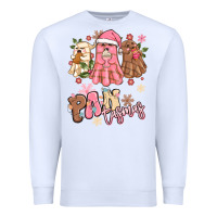 White pantasmas christmas mexican conchas ghosts Premium Sweatshirt - MaliasSmallBusiness