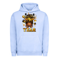 Pigment Grape Ice happy new year afro messy bun Urban Hoodie - texasbilliewilder