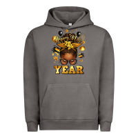 Pigment Tornado happy new year afro messy bun Urban Hoodie - texasbilliewilder