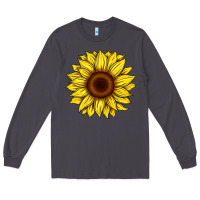 Smoke sunflower Long Sleeve Tee - Artiststas