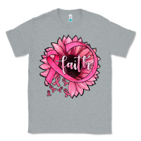 Heather Grey sunflower faith Classic Tee - JahusDesignShop