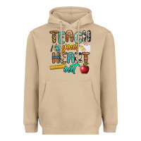 Mushroom teach your heart out Heavyweight Hoodie - NancyCooperArtShop