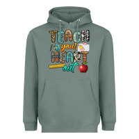 Sage teach your heart out Heavyweight Hoodie - NancyCooperArtShop