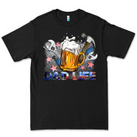 Black dad life beer and tools Premium Tee - BarkalooDesign