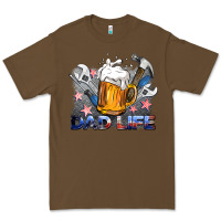 Cacao dad life beer and tools Premium Tee - BarkalooDesign