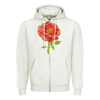 Oatmeal Heather all a twitter rose Zipper Hoodie - LillyAllenDesigns