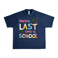 Navy happy last day of school Urban Heavy Tee - JahusDesignShop