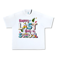 White happy last day of school Urban Heavy Tee - JahusDesignShop