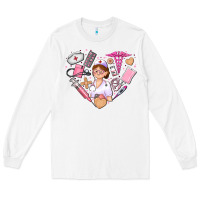 White nurse and nurse element heart Long Sleeve Tee - AdoDesignShop