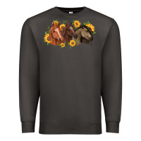 Smoke western horses Premium Sweatshirt - MaliasSmallBusiness