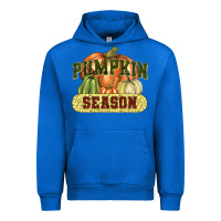 Cobalt Pumpkin season Urban Hoodie - NancyCooperArtShop