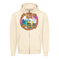 Sandshell salt water heals everything Zipper Hoodie - Jasminsmagicworld