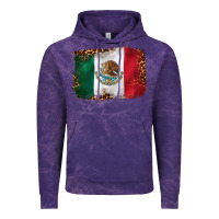 Cloud Purple mexican and leopard flag Vintage Hoodie - CTS Tumbler Store