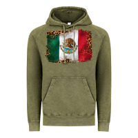 Vintage Olive mexican and leopard flag Vintage Hoodie - CTS Tumbler Store