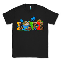 Black autism coffee cup with sunflower Classic Tee - AdoDesignShop