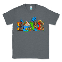 Charcoal Heather autism coffee cup with sunflower Classic Tee - AdoDesignShop