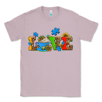 Lilac autism coffee cup with sunflower Classic Tee - AdoDesignShop