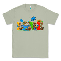 Matcha autism coffee cup with sunflower Classic Tee - AdoDesignShop