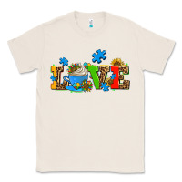 Natural autism coffee cup with sunflower Classic Tee - AdoDesignShop
