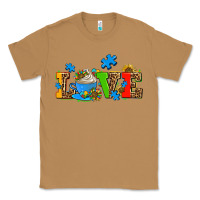 Toasted Coconut autism coffee cup with sunflower Classic Tee - AdoDesignShop