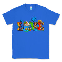 True Royal autism coffee cup with sunflower Classic Tee - AdoDesignShop