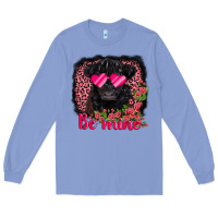 Colony Blue be mine belted galloway Long Sleeve Tee - AdoDesignShop