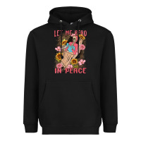 Black let me read in peace Heavyweight Hoodie - MaliasSmallBusiness