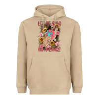 Mushroom let me read in peace Heavyweight Hoodie - MaliasSmallBusiness
