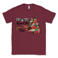 Burgundy rocking around the christmas tree Classic Tee - JahusDesignShop