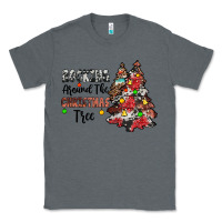 Charcoal Heather rocking around the christmas tree Classic Tee - JahusDesignShop
