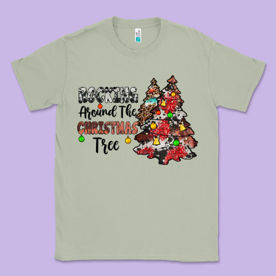 Rocking Around The Christmas Tree Classic Tee Designed By Jahusdesignshop