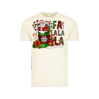 Vintage Arctic fa la la la la christmas santa claus coffee cup Vintage Tee - FaDigitalArtStudio