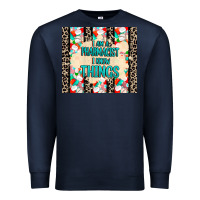 Navy i am a pharmacist i know things Premium Sweatshirt - MaliasSmallBusiness