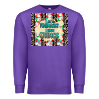 Purple i am a pharmacist i know things Premium Sweatshirt - MaliasSmallBusiness
