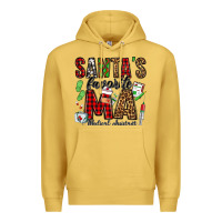 Antique Gold santa's favorite ma medical assistant Premium Hoodie - Jasminsmagicworld