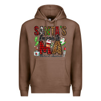 Chestnut santa's favorite ma medical assistant Premium Hoodie - Jasminsmagicworld