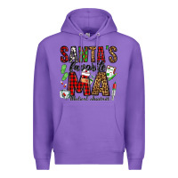 Purple santa's favorite ma medical assistant Premium Hoodie - Jasminsmagicworld