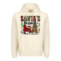 Sandshell santa's favorite ma medical assistant Premium Hoodie - Jasminsmagicworld
